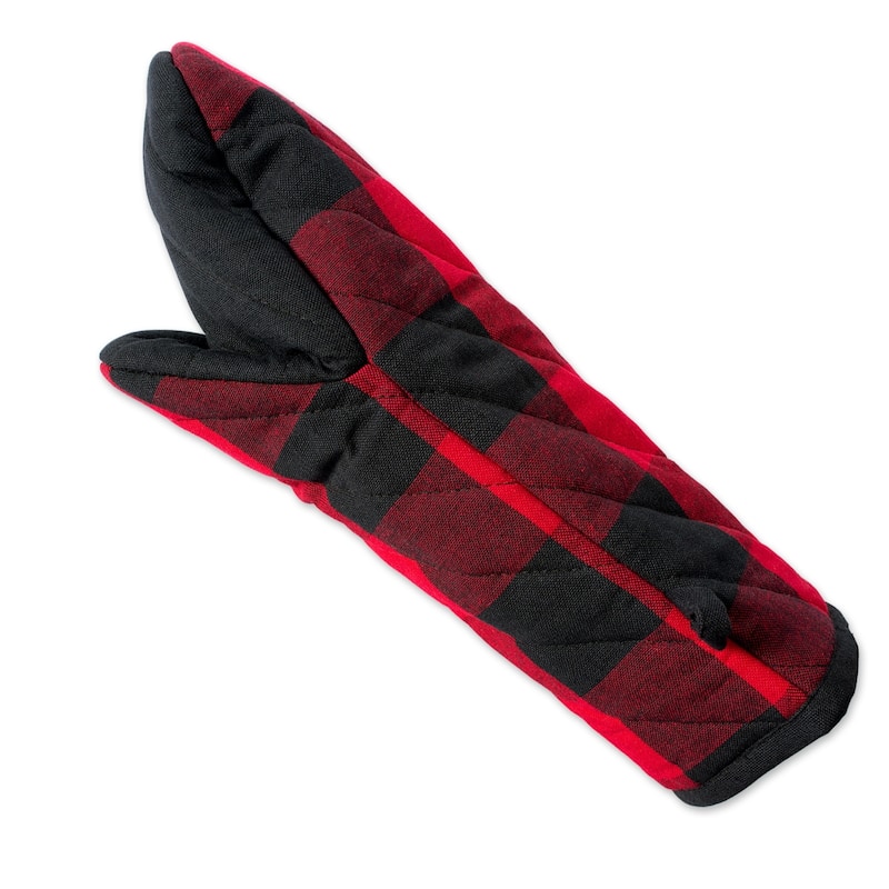 DII Buffalo Check Oven Mitt (Set of 2)