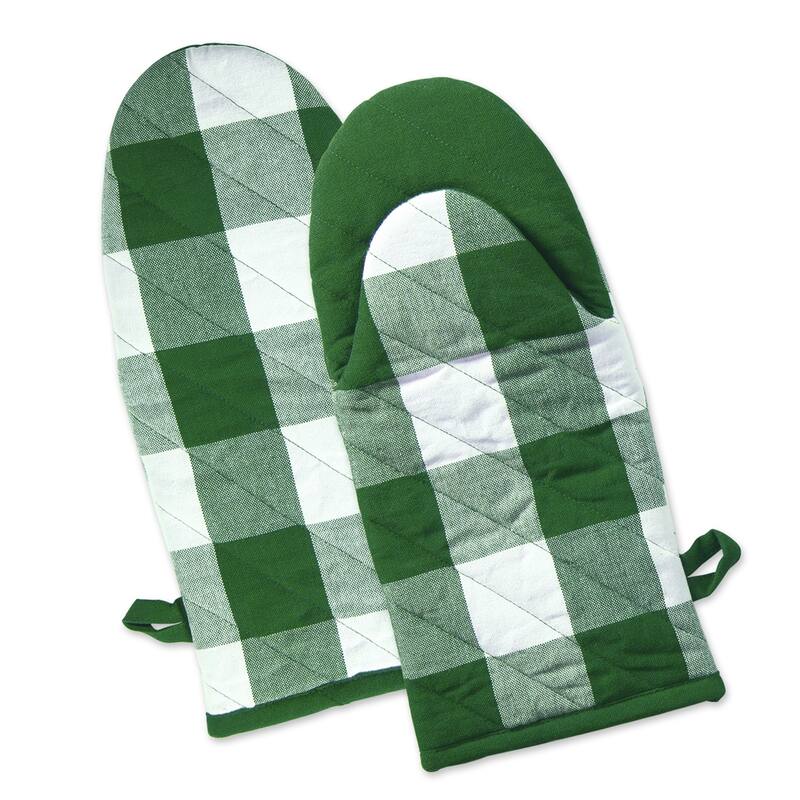 DII Buffalo Check Oven Mitt (Set of 2)