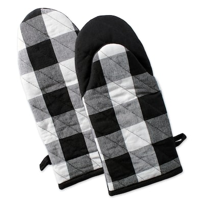 DII Buffalo Check Oven Mitt (Set of 2)