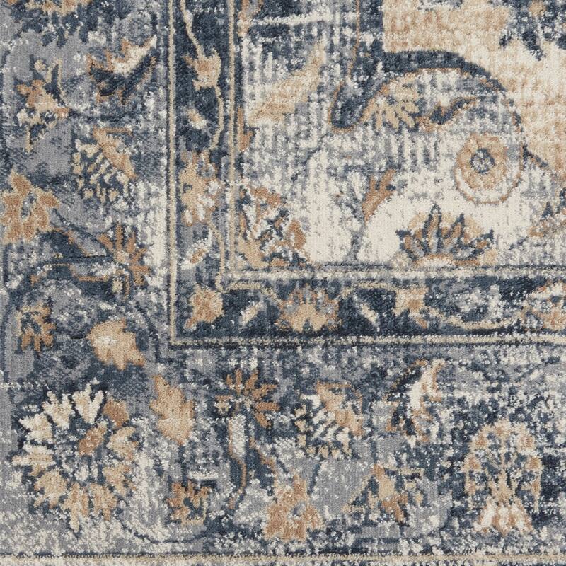 Malta Distressed Traditional Area Rug by Nourison