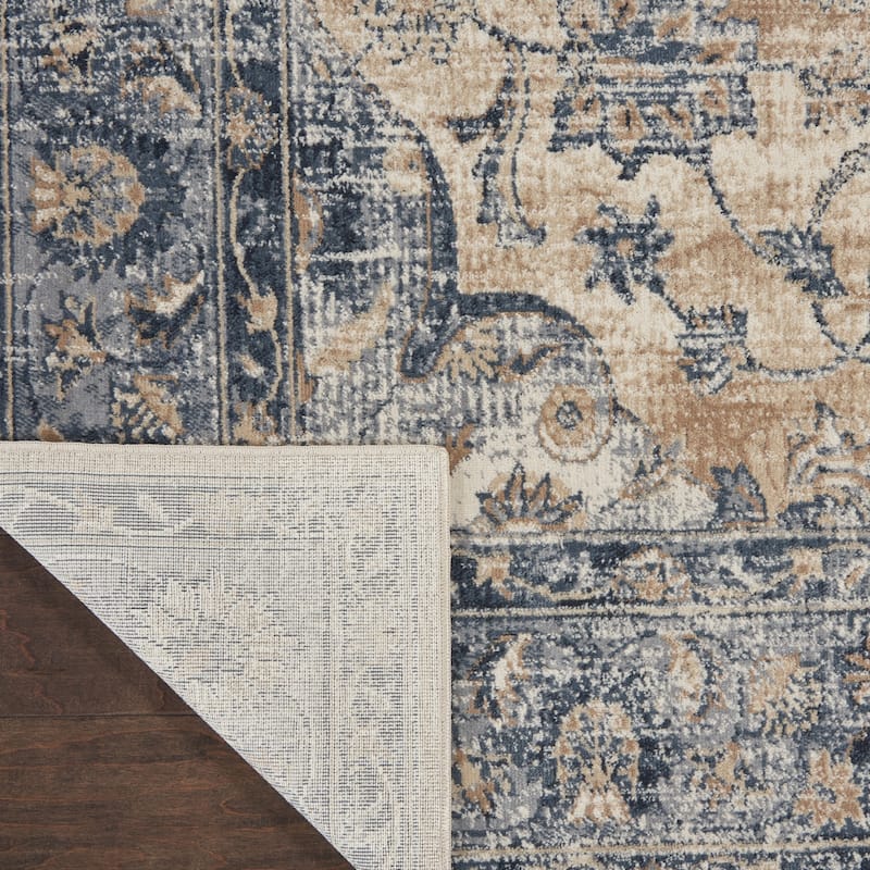 Malta Distressed Traditional Area Rug by Nourison