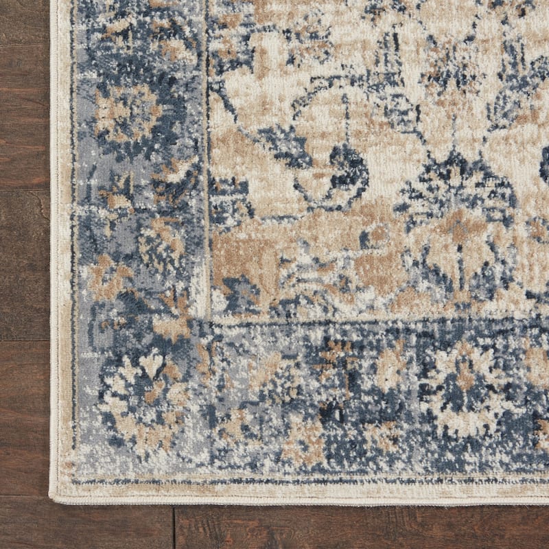 Malta Distressed Traditional Area Rug by Nourison