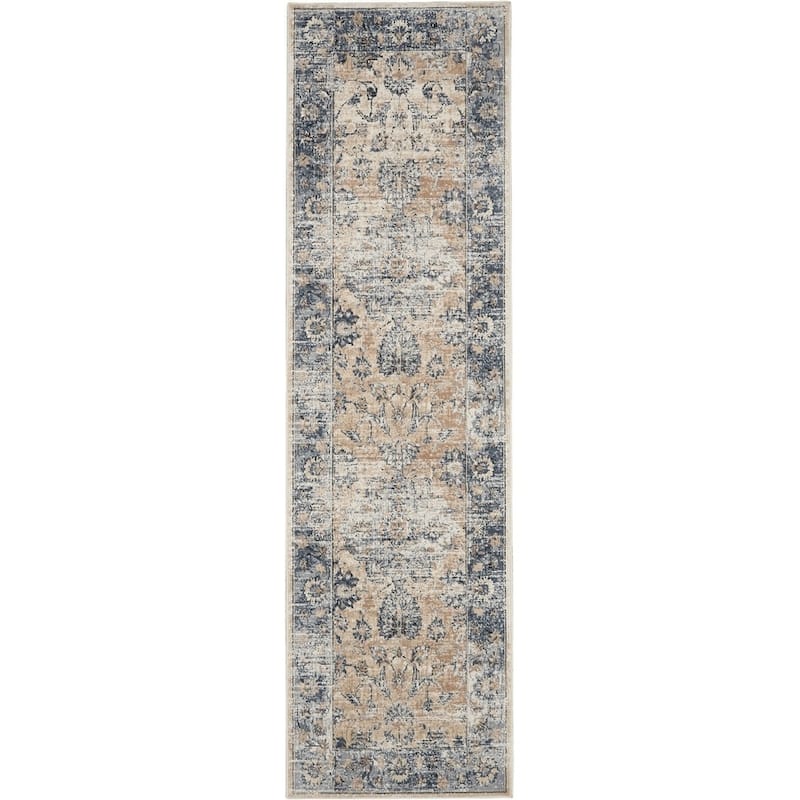 Malta Distressed Traditional Area Rug by Nourison