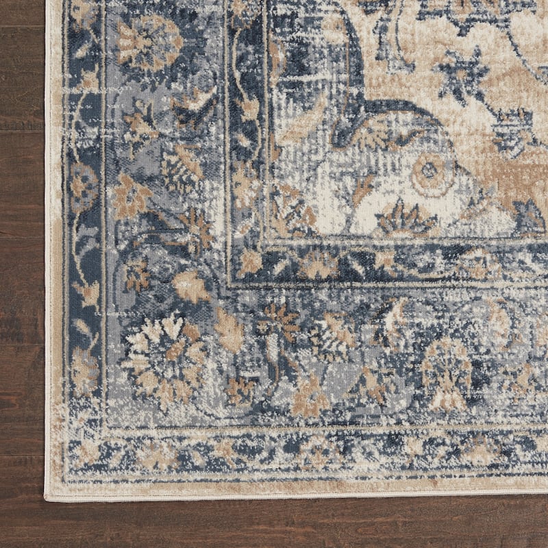 Malta Distressed Traditional Area Rug by Nourison