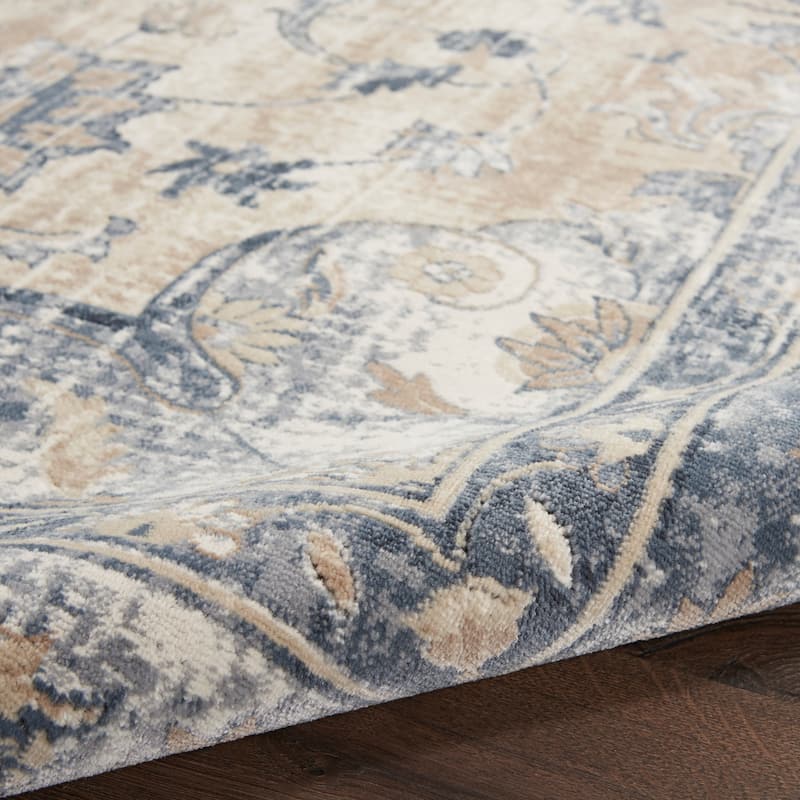 Malta Distressed Traditional Area Rug by Nourison