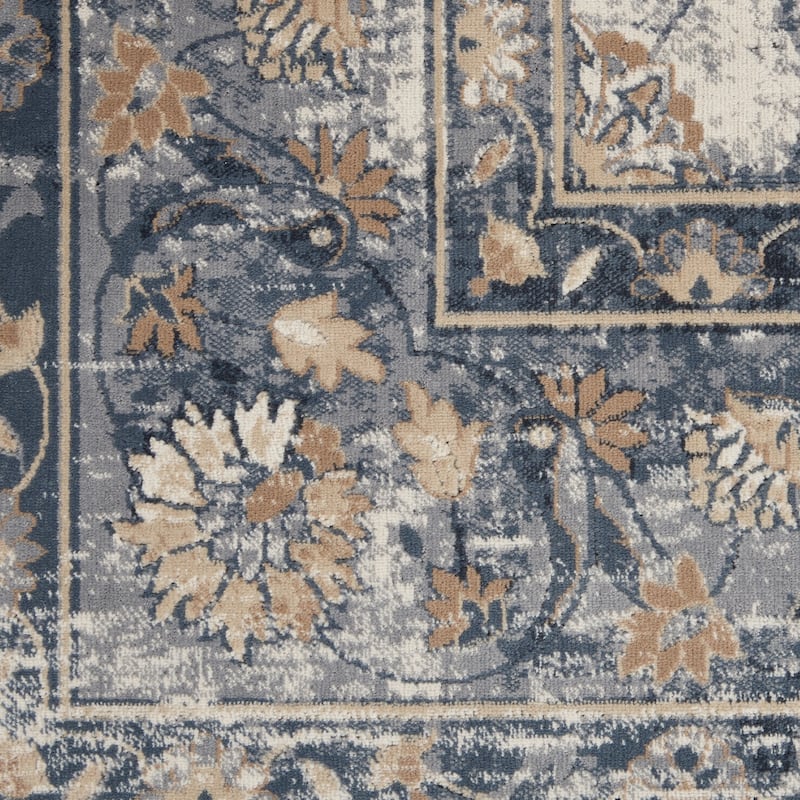 Malta Distressed Traditional Area Rug by Nourison