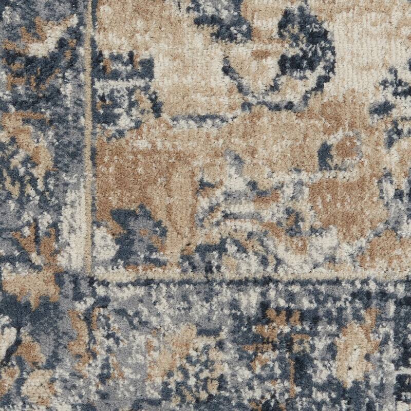 Malta Distressed Traditional Area Rug by Nourison