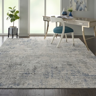 Porch & Den Meadowgrass Distressed Abstract Area Rug