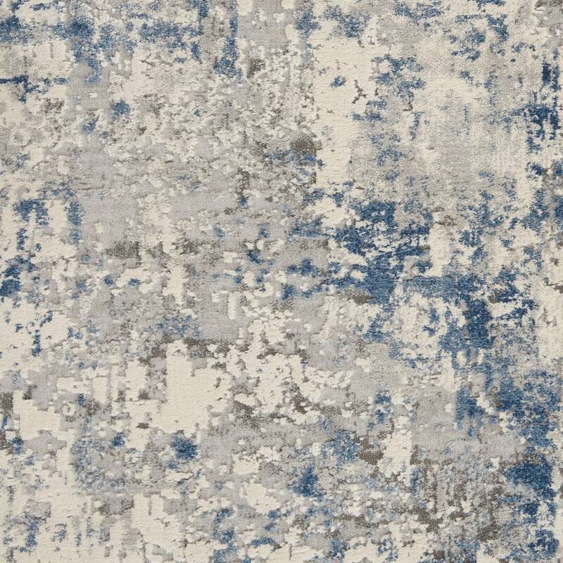 Porch & Den Meadowgrass Distressed Abstract Area Rug
