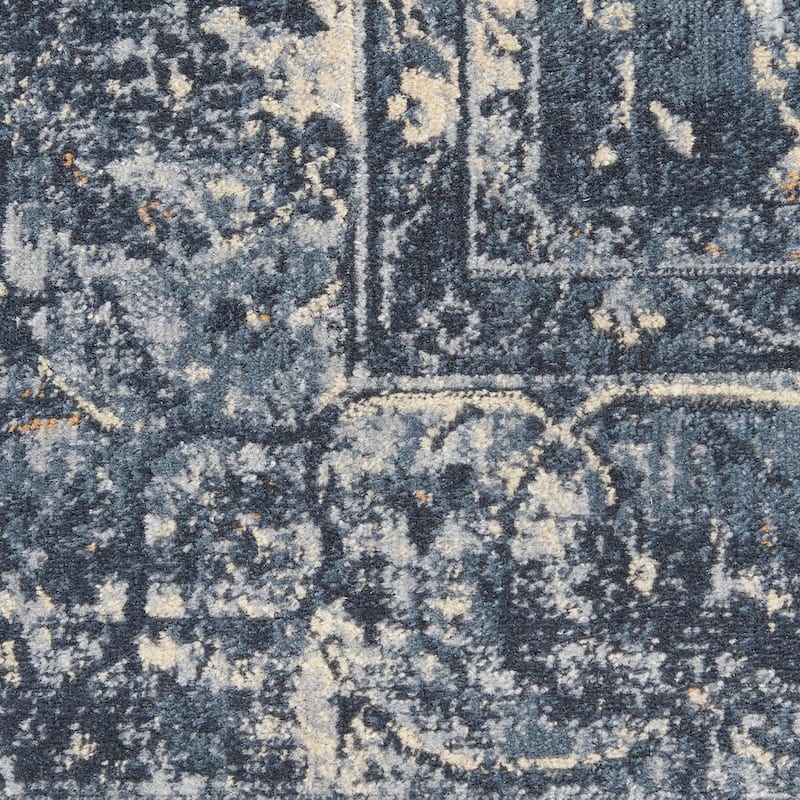 Malta Vintage Distressed Medallion Area Rug by Nourison