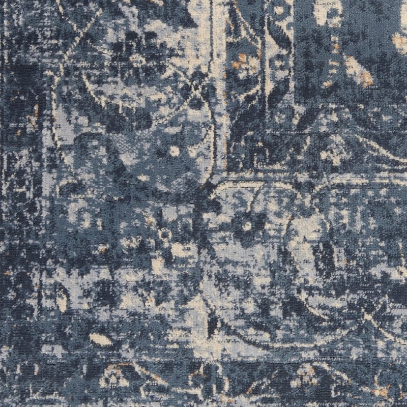 Malta Vintage Distressed Medallion Area Rug by Nourison