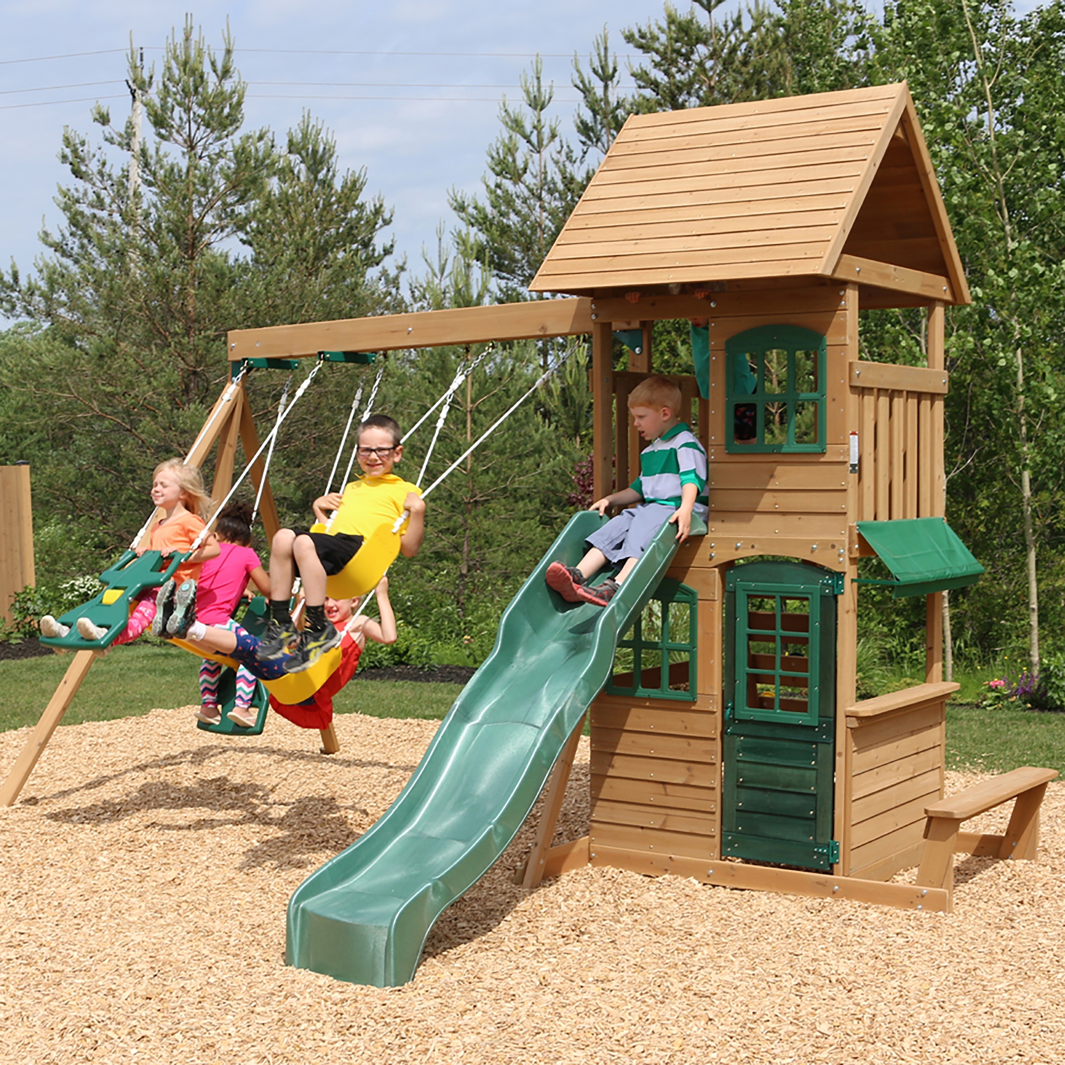 Kids craft swing set on sale