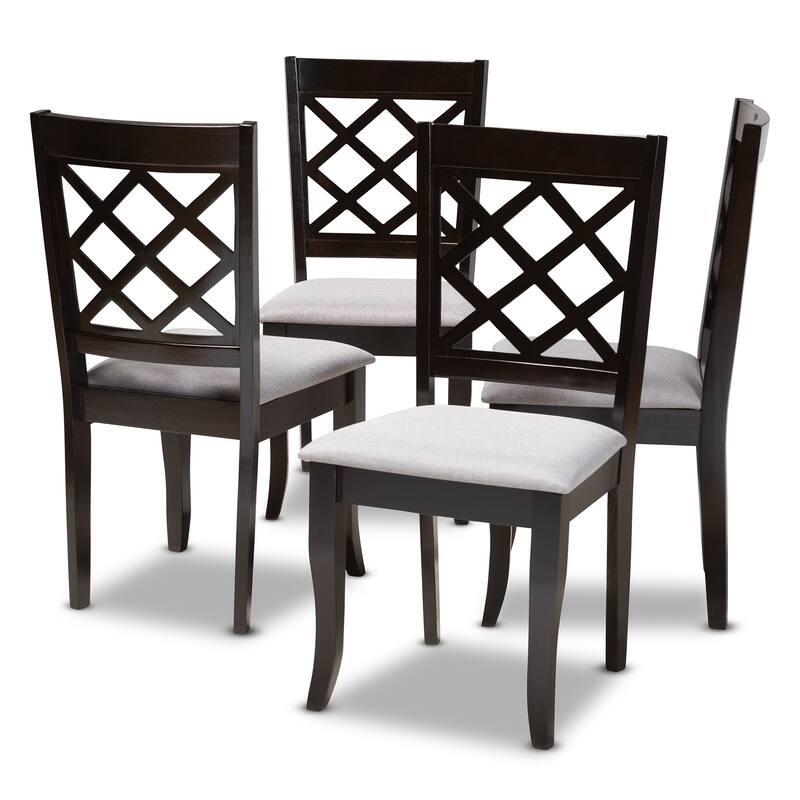 Copper Grove Aden Modern Fabric 4-piece Dining Chair Set