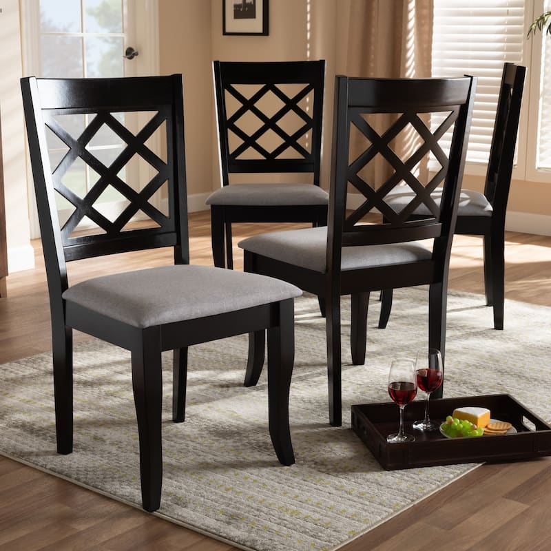 Copper Grove Aden Modern Fabric 4-piece Dining Chair Set