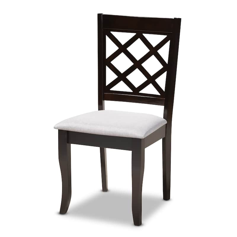 Copper Grove Aden Modern Fabric 4-piece Dining Chair Set