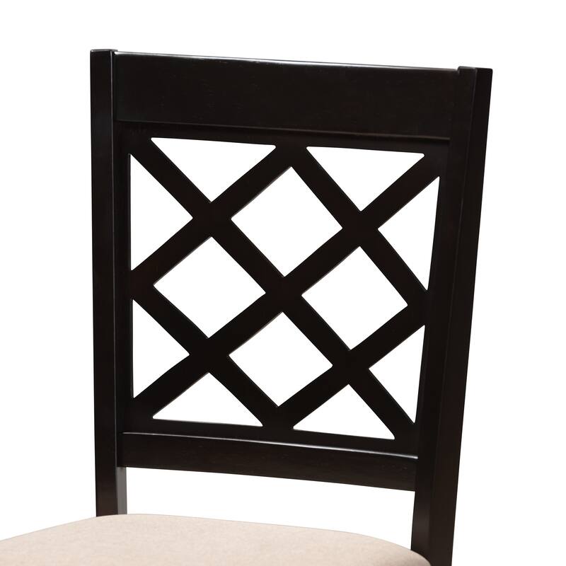Copper Grove Aden Modern Fabric 4-piece Dining Chair Set