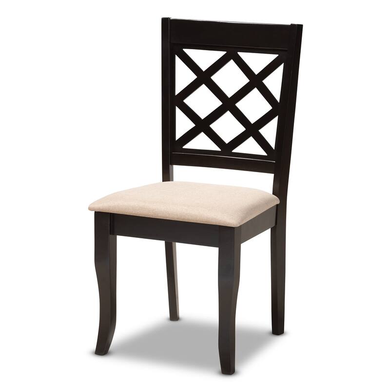 Copper Grove Aden Modern Fabric 4-piece Dining Chair Set