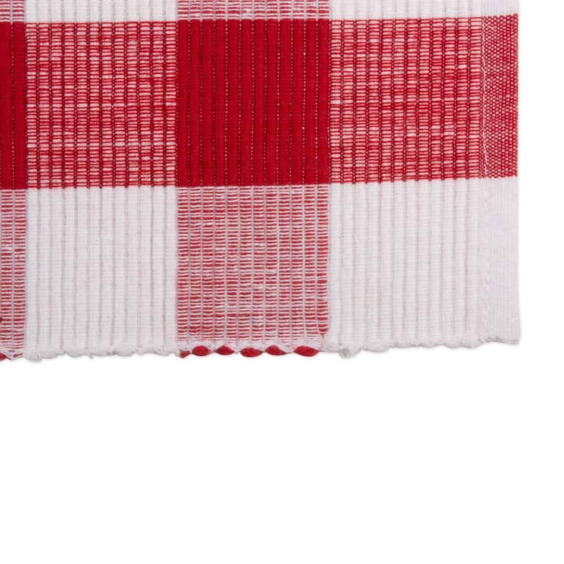 DII Buffalo Check Ribbed Placemat (Set of 6)