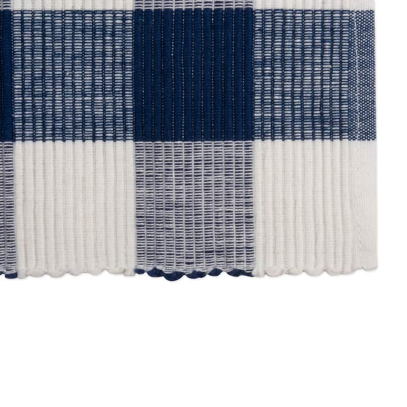 DII Buffalo Check Ribbed Placemat (Set of 6)