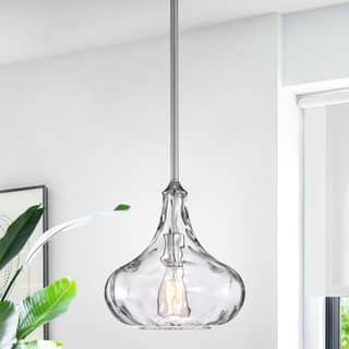 Enielle Single Light Polished Chrome Pendant
