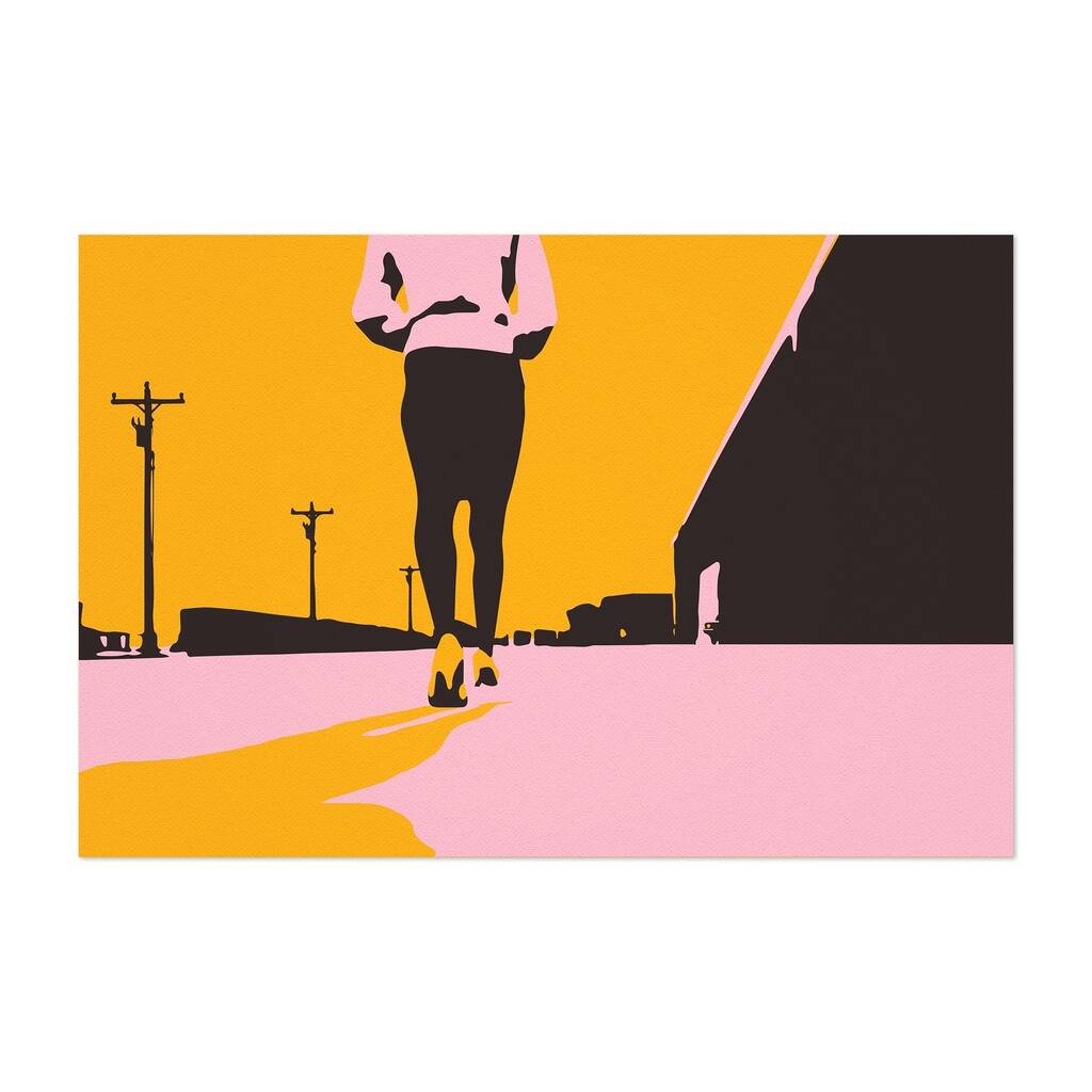 Noir Gallery 80's Crime Scene Movie Pop Culture Unframed Art Print/Poster