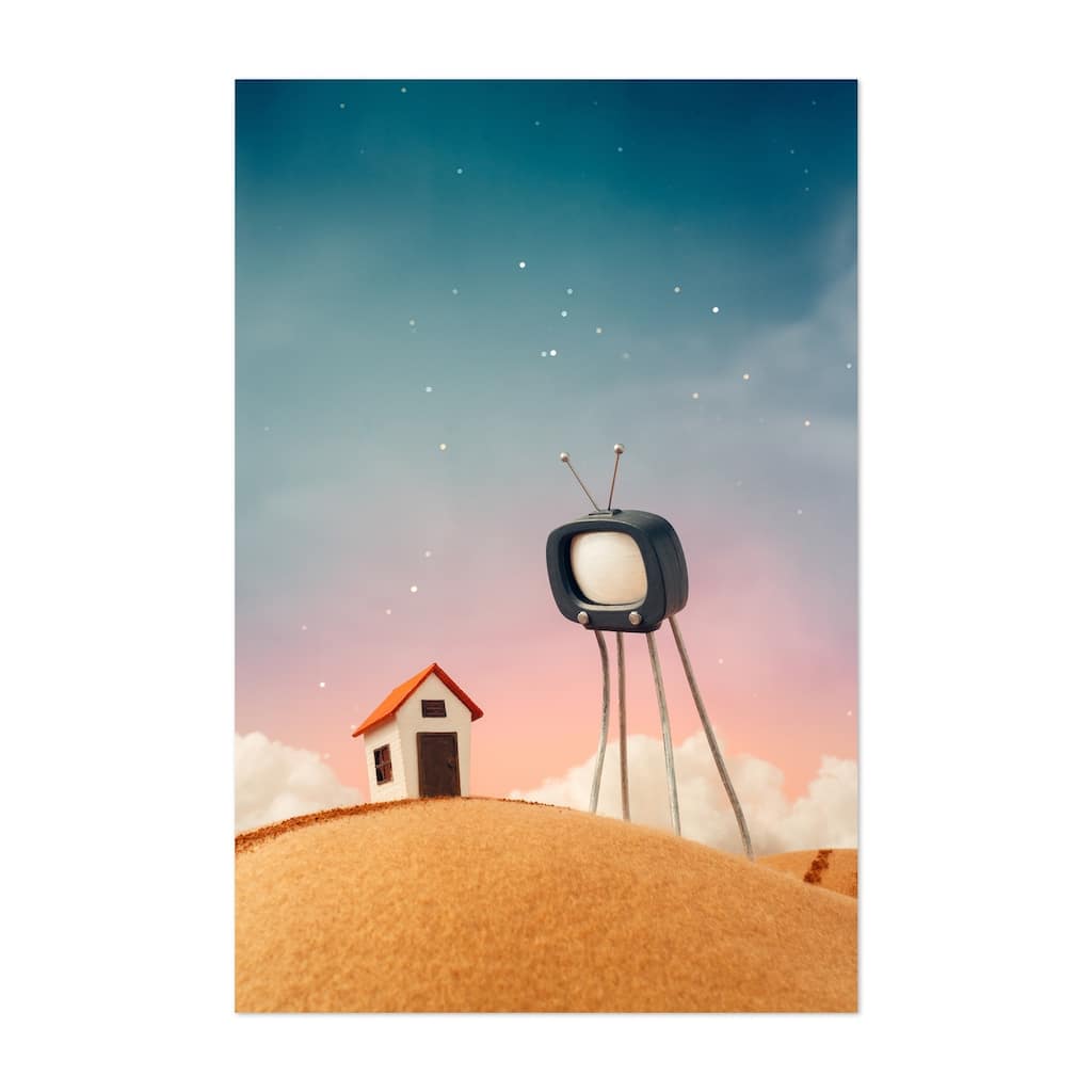 Noir Gallery Funny Whimsical Children's Room Unframed Art Print/Poster