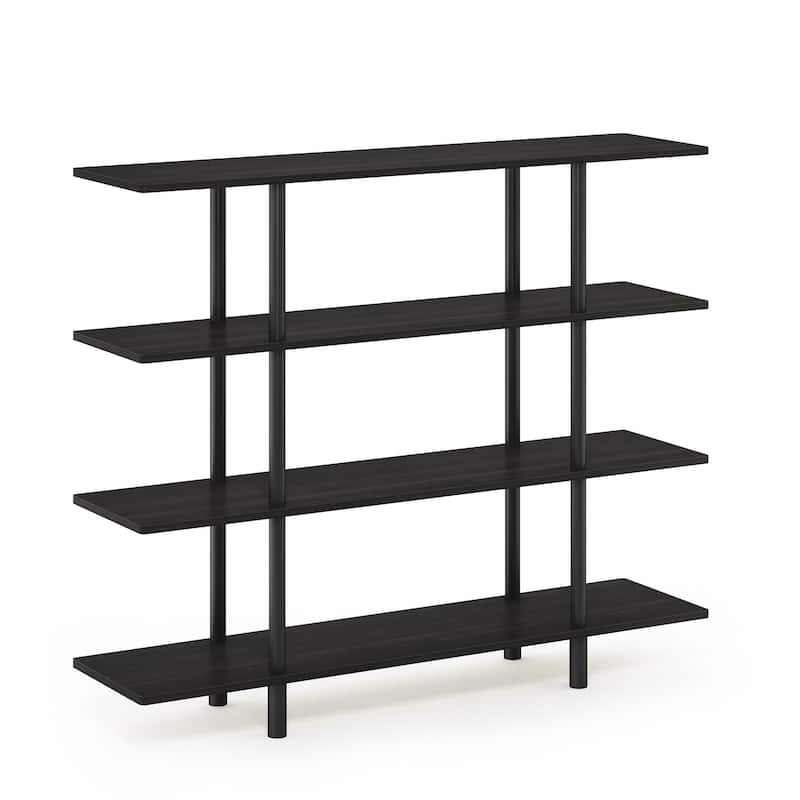 Furinno 18077 Turn-N-Tube 4-Tier Wide Display Shelf