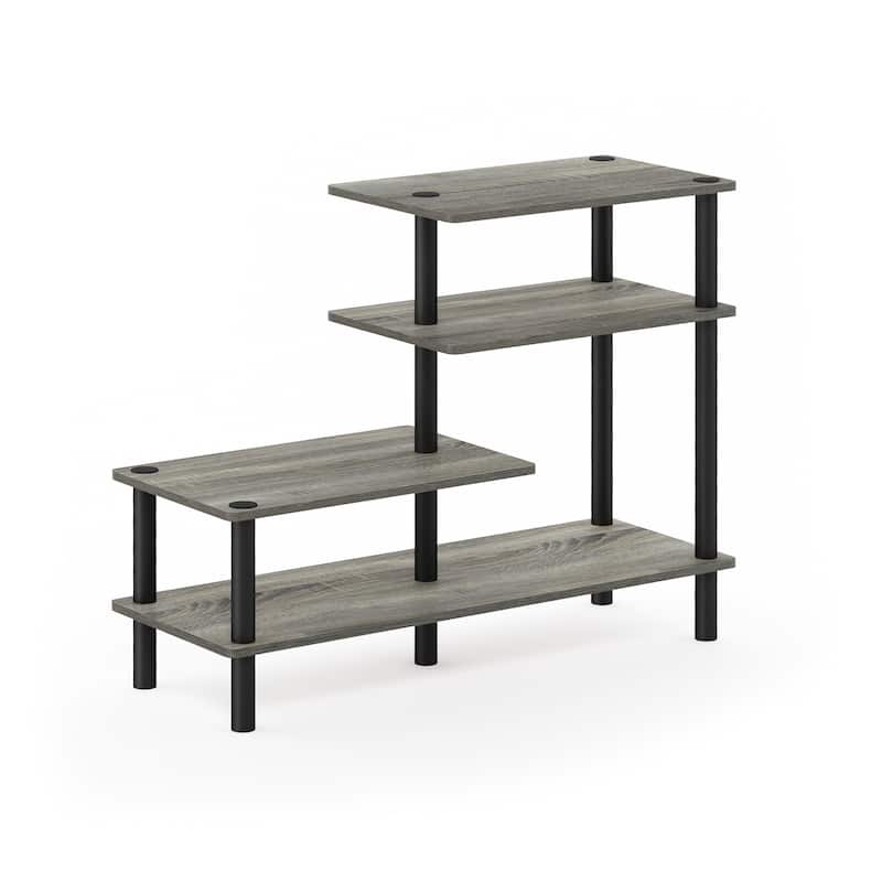 Furinno 18126 Turn-N-Tube 3-Tier Side Display Rack