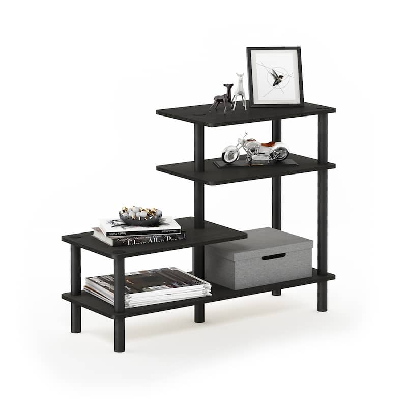 Furinno 18126 Turn-N-Tube 3-Tier Side Display Rack