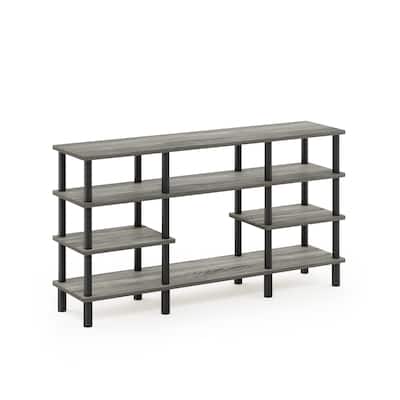 Furinno 18074 Turn-N-Tube 4-Tier Multipurpose Wide Shelf