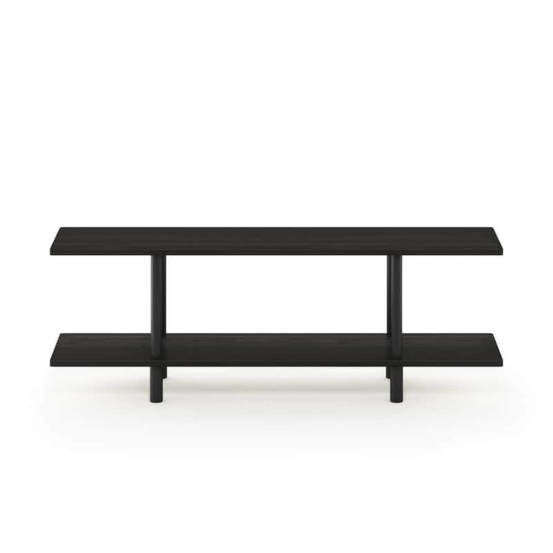 Furinno 18075 Turn-N-Tube 2-Tier Multipurpose Wide Shelf