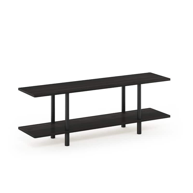 Furinno 18075 Turn-N-Tube 2-Tier Multipurpose Wide Shelf