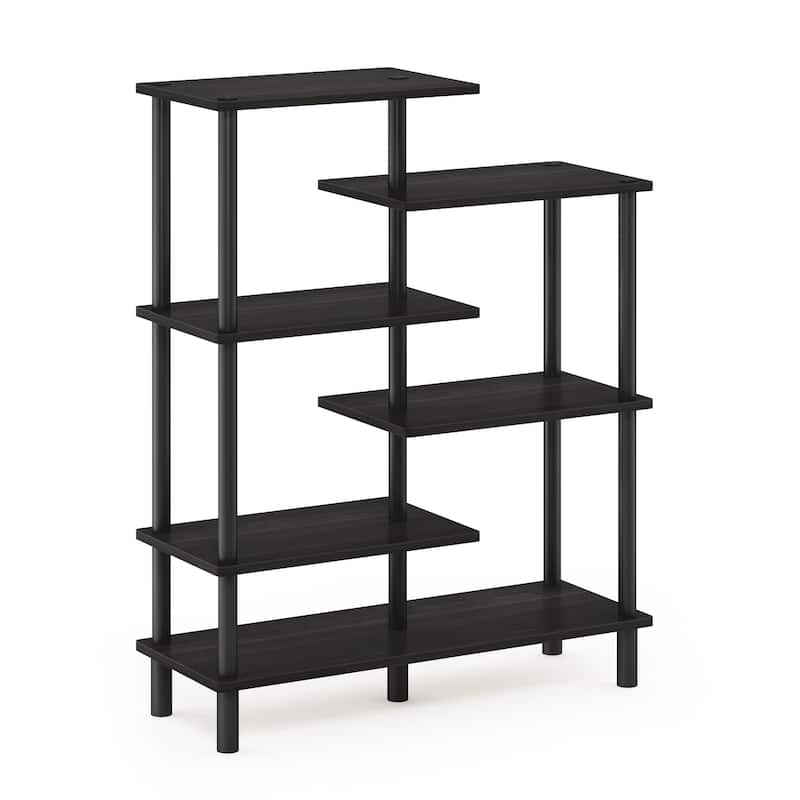 Furinno 18089 Turn-N-Tube 6-Tier Accent Display Rack