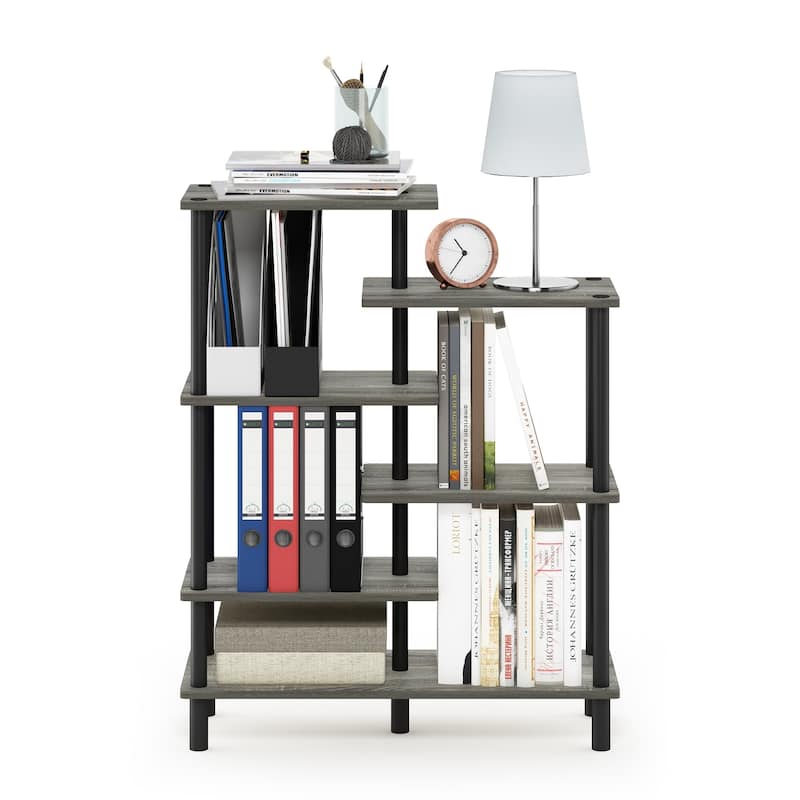 Furinno 18089 Turn-N-Tube 6-Tier Accent Display Rack