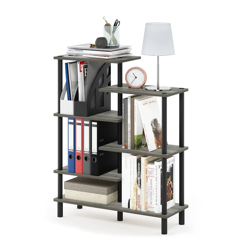 Furinno 18089 Turn-N-Tube 6-Tier Accent Display Rack