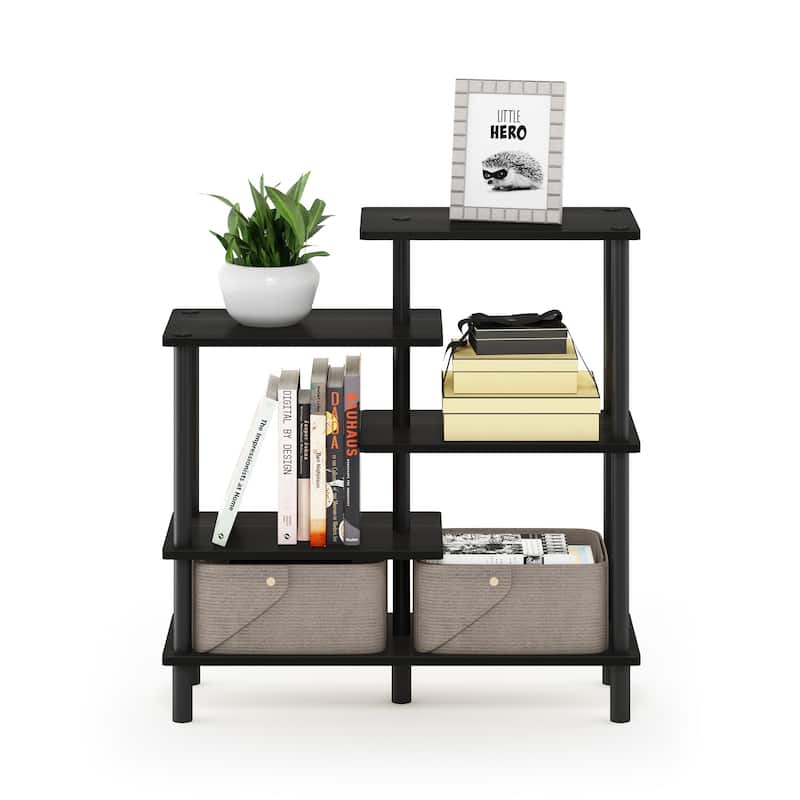 Furinno 18088 Turn-N-Tube 5-Tier Accent Display Rack