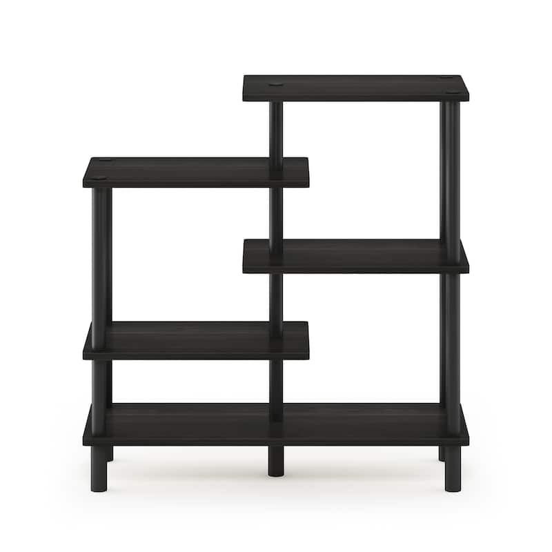 Furinno 18088 Turn-N-Tube 5-Tier Accent Display Rack