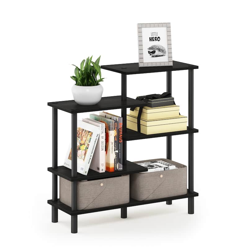 Furinno 18088 Turn-N-Tube 5-Tier Accent Display Rack