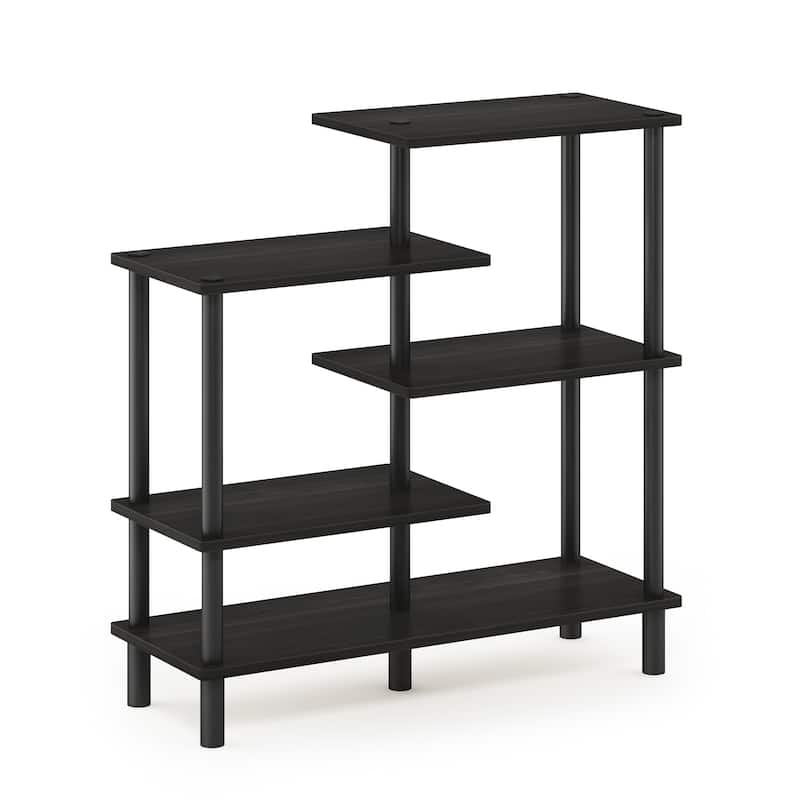 Furinno 18088 Turn-N-Tube 5-Tier Accent Display Rack
