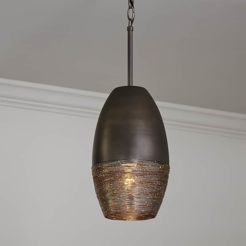 Sana 1-light Grey Iron Pendant