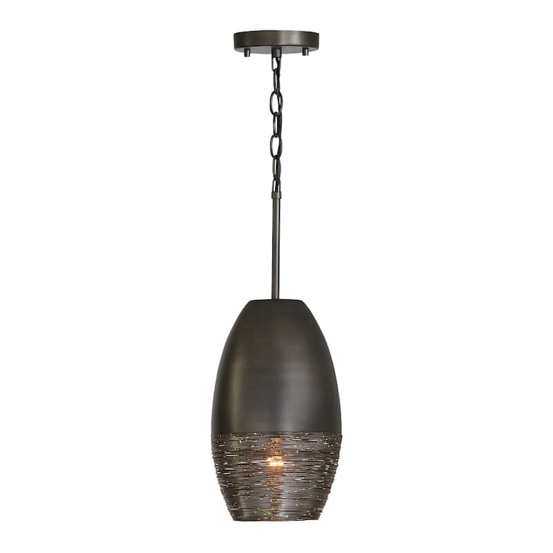 Sana 1-light Grey Iron Pendant
