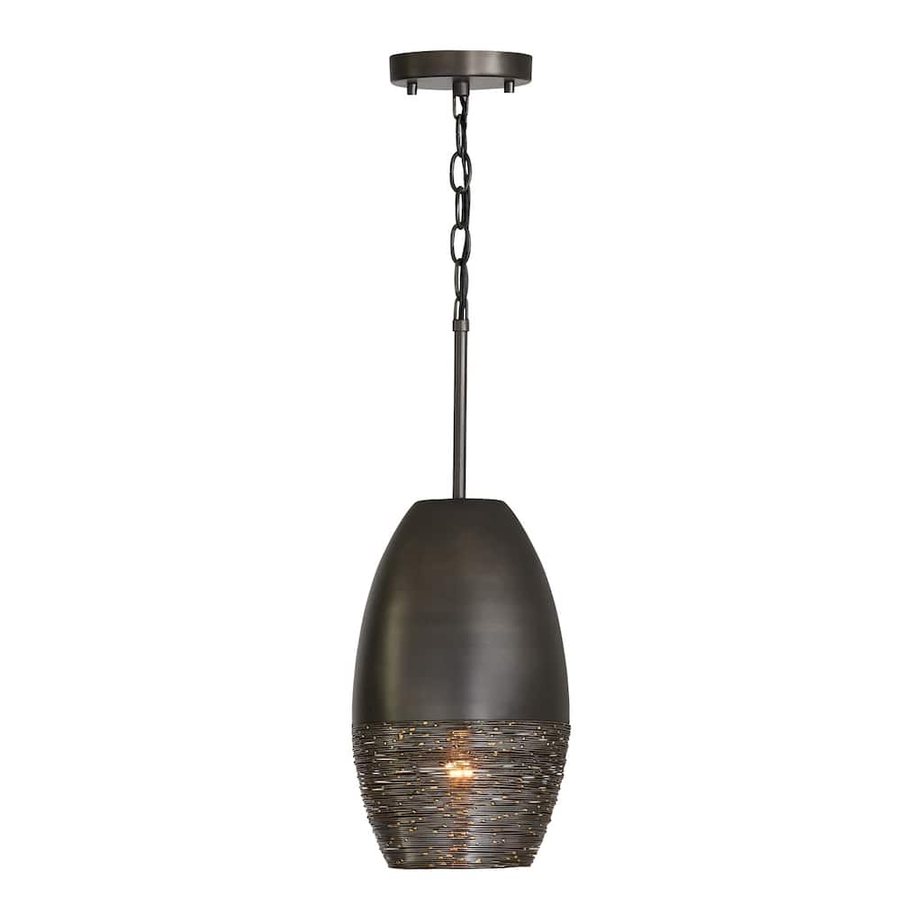 Sana 1-light Grey Iron Pendant