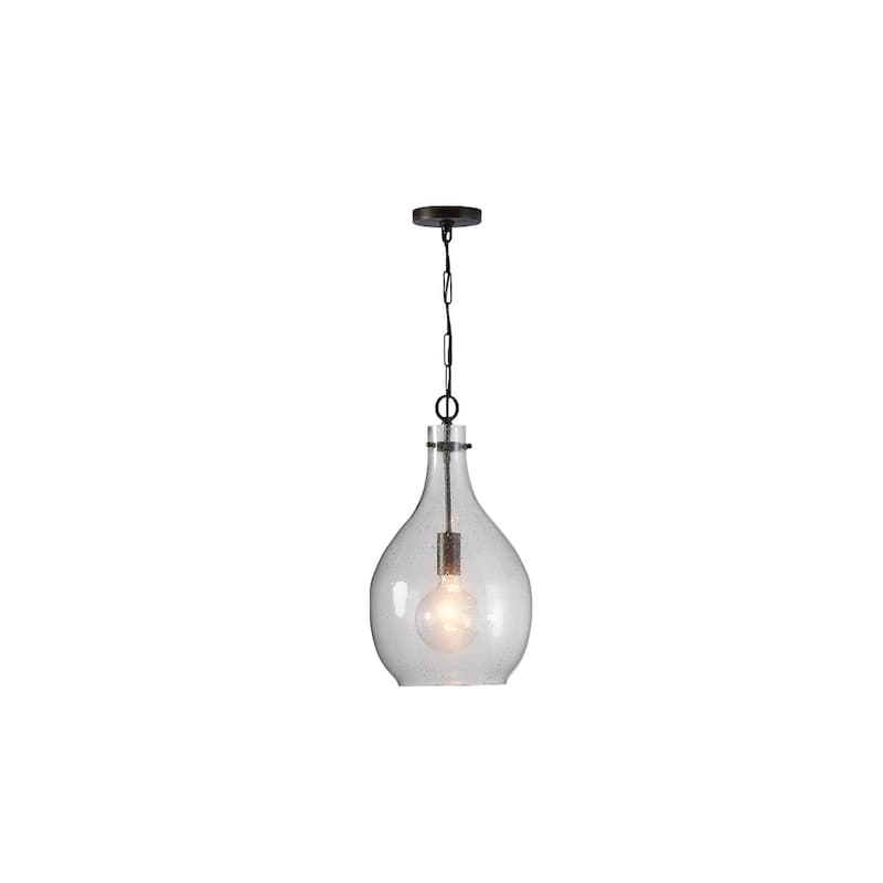 1-light Pewter Pendant