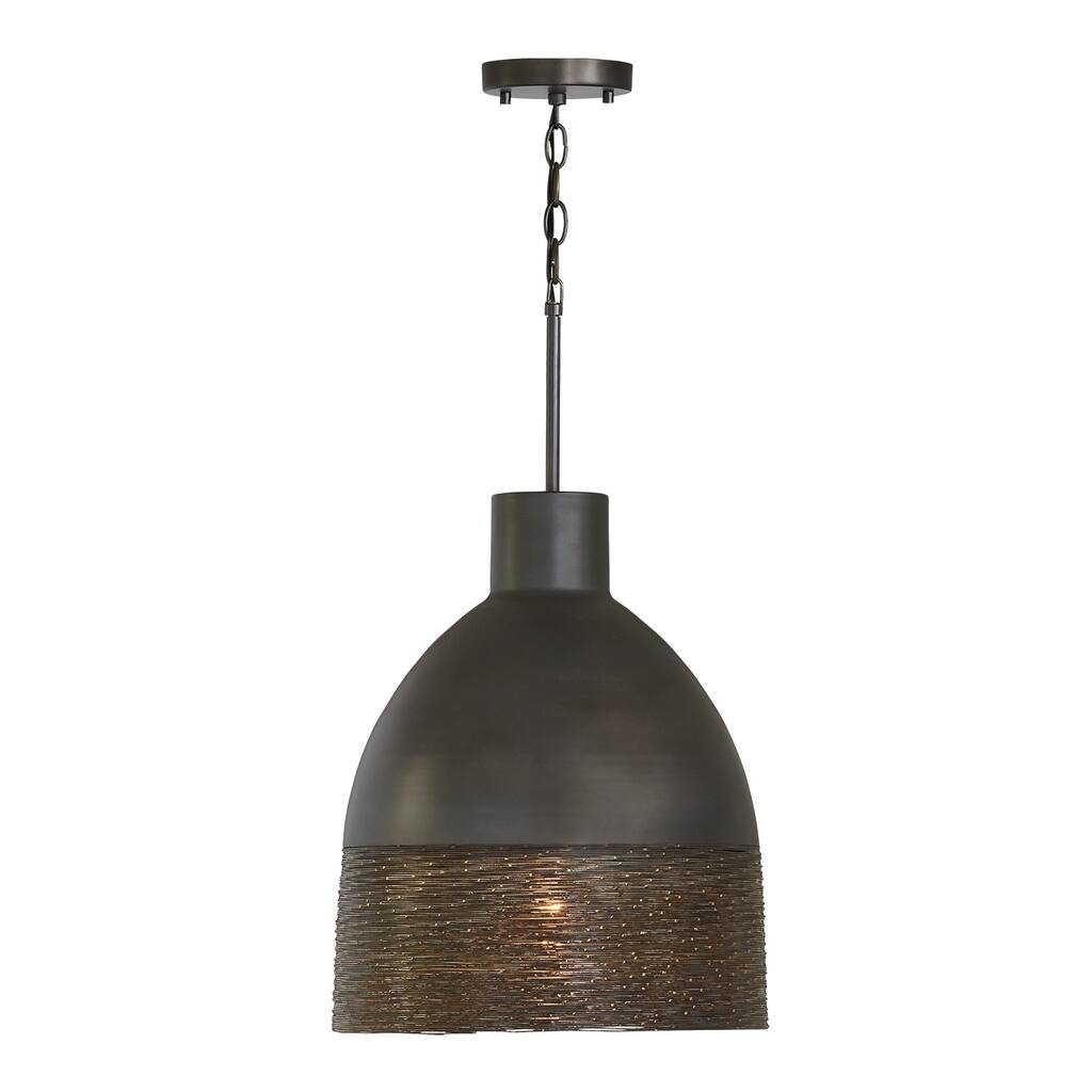 Sana 1-light Grey Iron Pendant
