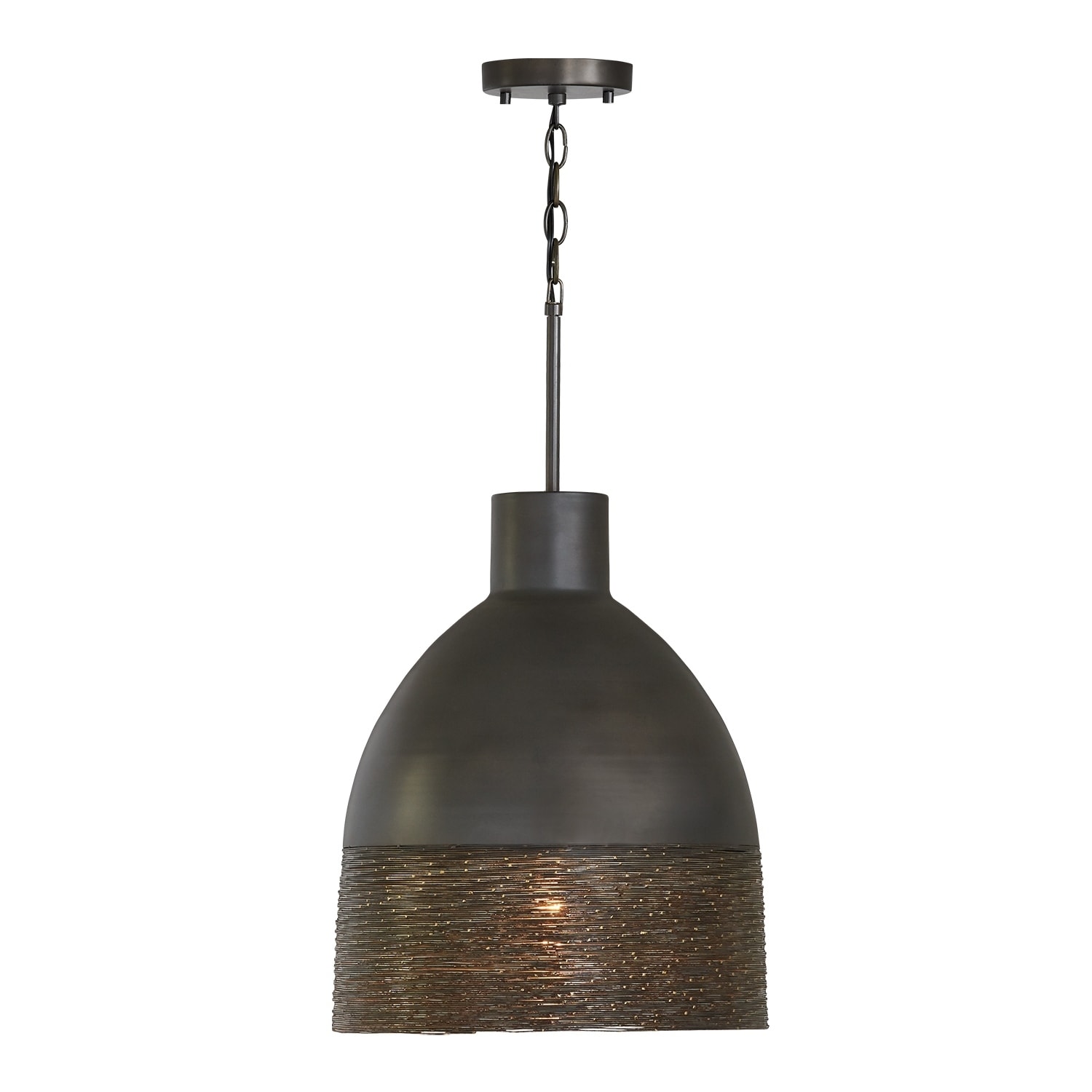 Sana 1-light Grey Iron Pendant
