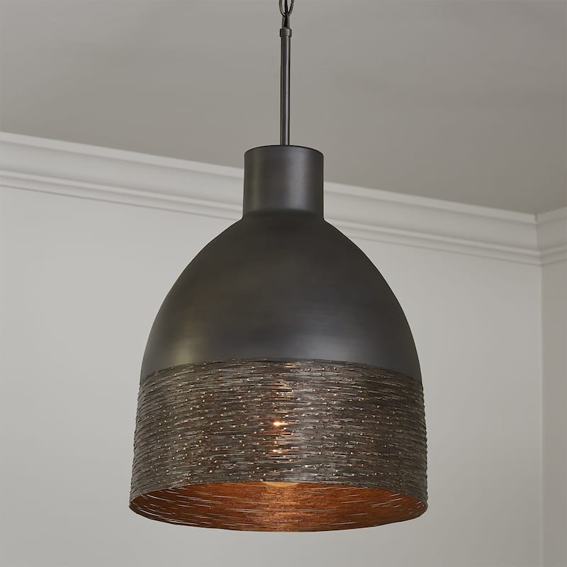 Sana 1-light Grey Iron Pendant