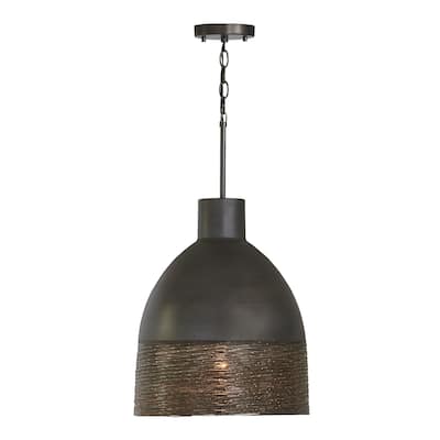 Sana 1-light Grey Iron Pendant