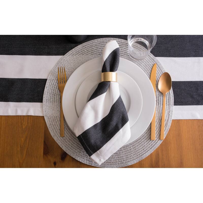 DII Dobby Stripe Napkin (Set of 6)