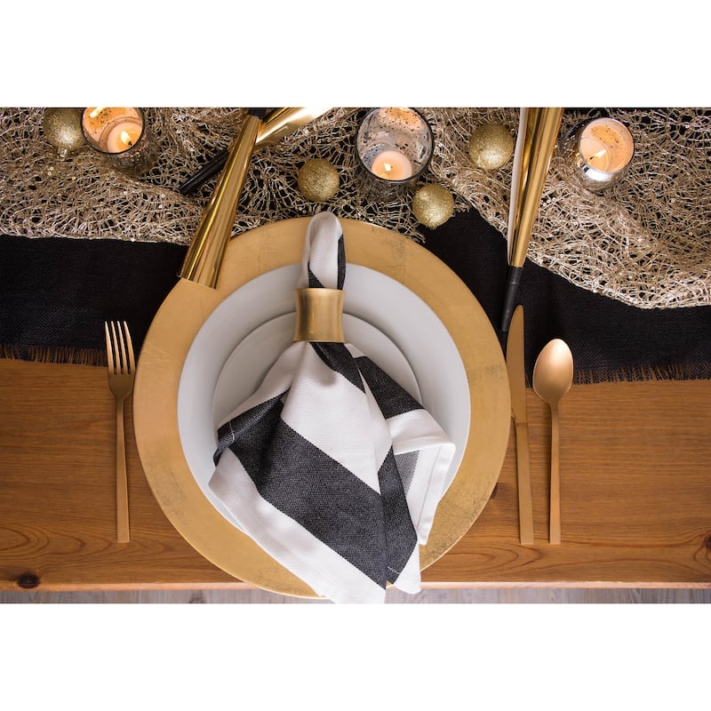 DII Dobby Stripe Napkin (Set of 6)