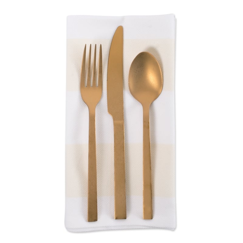 DII Dobby Stripe Napkin (Set of 6)